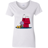 T-Shirts White / S Snapy Women's V-Neck T-Shirt