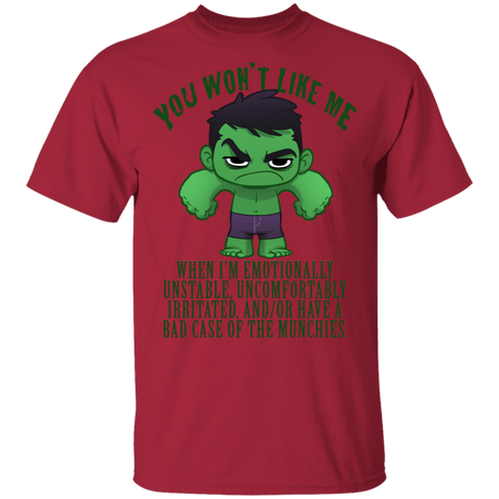T-Shirts Cardinal / S Snark Hulk T-Shirt