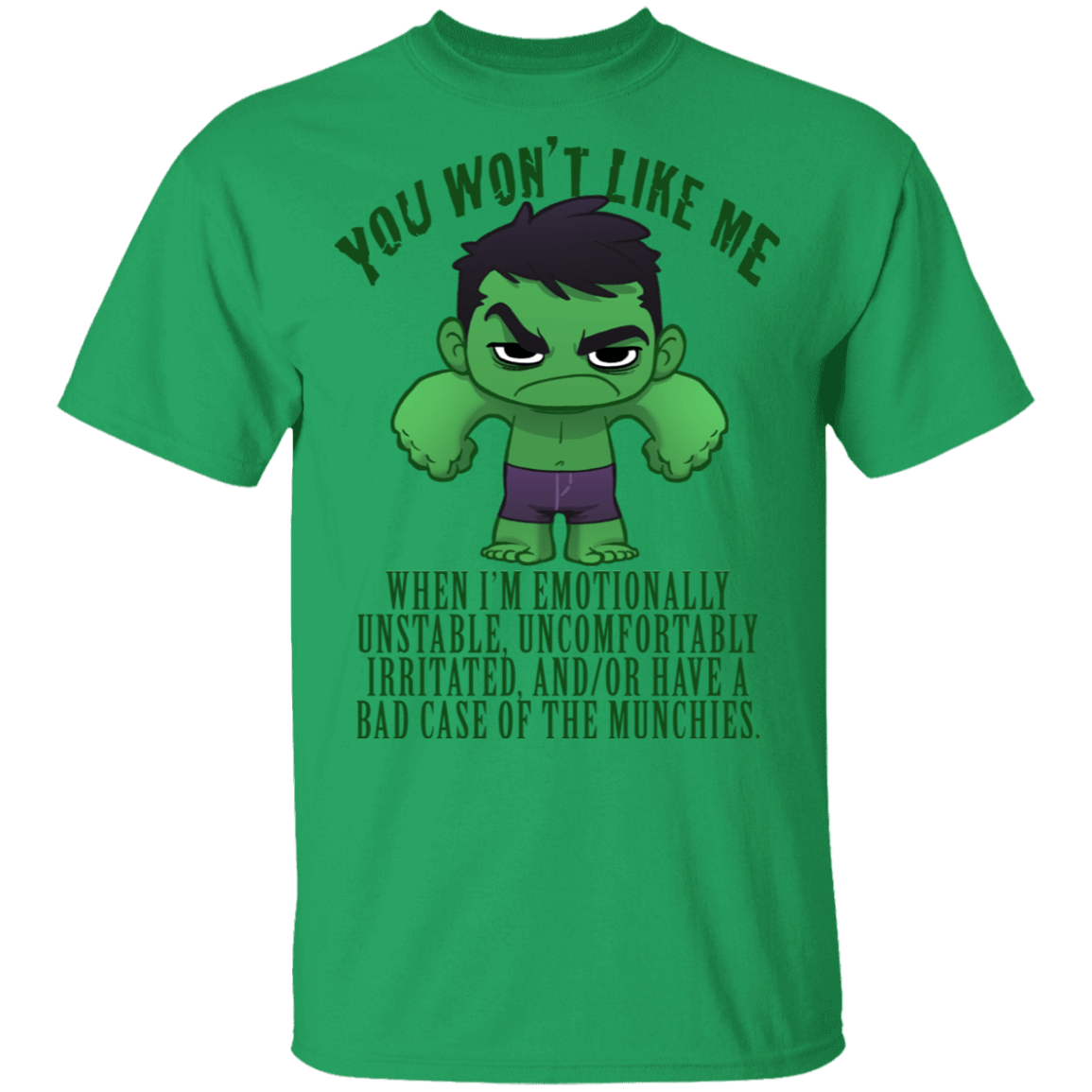 T-Shirts Irish Green / S Snark Hulk T-Shirt