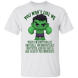 T-Shirts White / S Snark Hulk T-Shirt