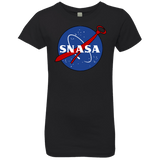 T-Shirts Black / YXS SNASA Girls Premium T-Shirt