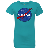 T-Shirts Tahiti Blue / YXS SNASA Girls Premium T-Shirt