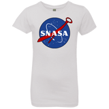 T-Shirts White / YXS SNASA Girls Premium T-Shirt