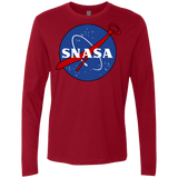 T-Shirts Cardinal / Small SNASA Men's Premium Long Sleeve