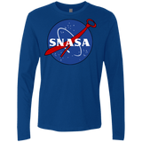 T-Shirts Royal / Small SNASA Men's Premium Long Sleeve