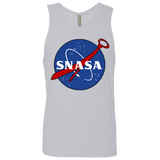 T-Shirts Heather Grey / Small SNASA Men's Premium Tank Top