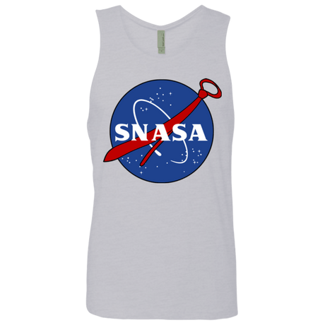 T-Shirts Heather Grey / Small SNASA Men's Premium Tank Top