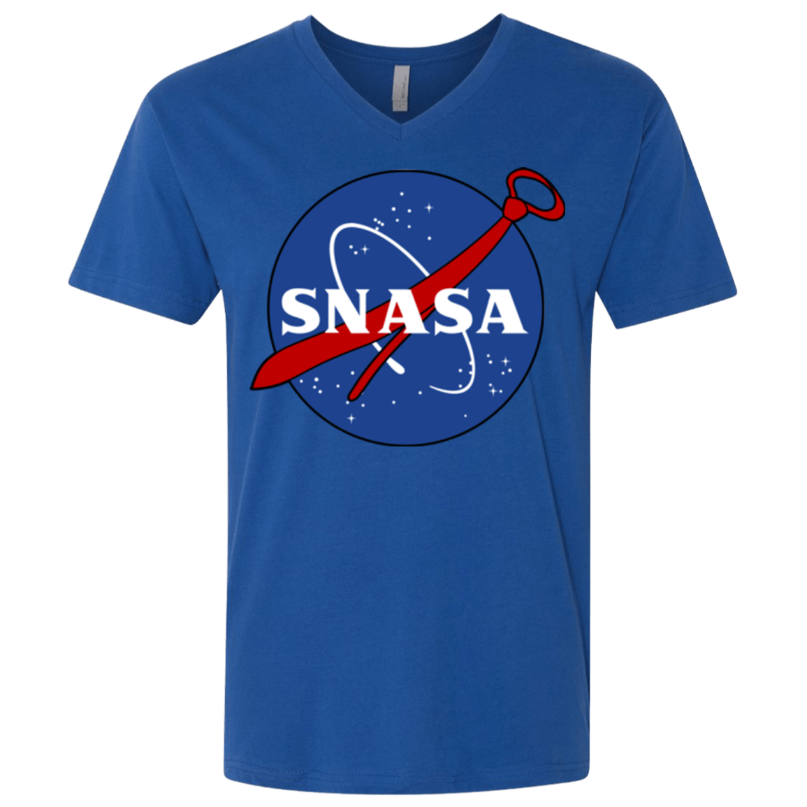 T-Shirts Royal / X-Small SNASA Men's Premium V-Neck
