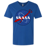 T-Shirts Royal / X-Small SNASA Men's Premium V-Neck