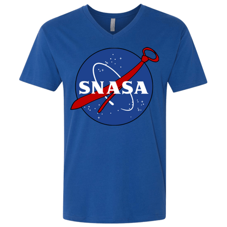 T-Shirts Royal / X-Small SNASA Men's Premium V-Neck