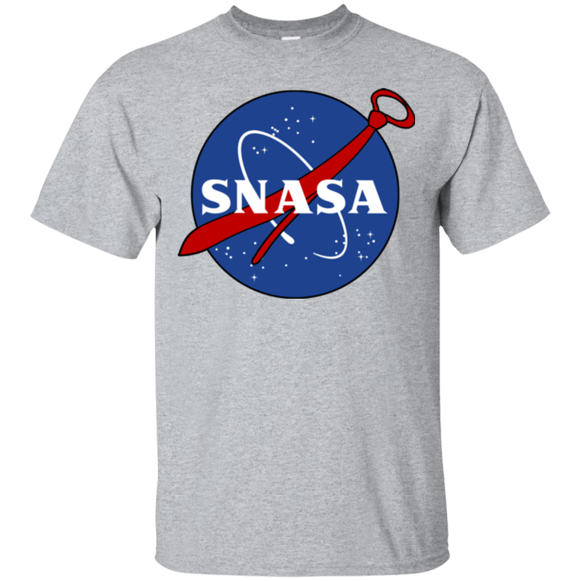 T-Shirts Sport Grey / Small SNASA T-Shirt