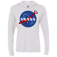 T-Shirts Heather White / X-Small SNASA Triblend Long Sleeve Hoodie Tee