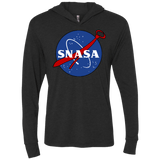 T-Shirts Vintage Black / X-Small SNASA Triblend Long Sleeve Hoodie Tee