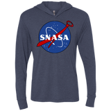 T-Shirts Vintage Navy / X-Small SNASA Triblend Long Sleeve Hoodie Tee