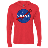 T-Shirts Vintage Red / X-Small SNASA Triblend Long Sleeve Hoodie Tee