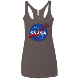T-Shirts Macchiato / X-Small SNASA Women's Triblend Racerback Tank
