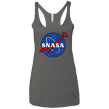 T-Shirts Premium Heather / X-Small SNASA Women's Triblend Racerback Tank
