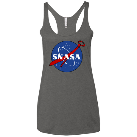 T-Shirts Premium Heather / X-Small SNASA Women's Triblend Racerback Tank
