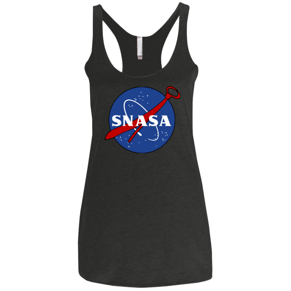 T-Shirts Vintage Black / X-Small SNASA Women's Triblend Racerback Tank