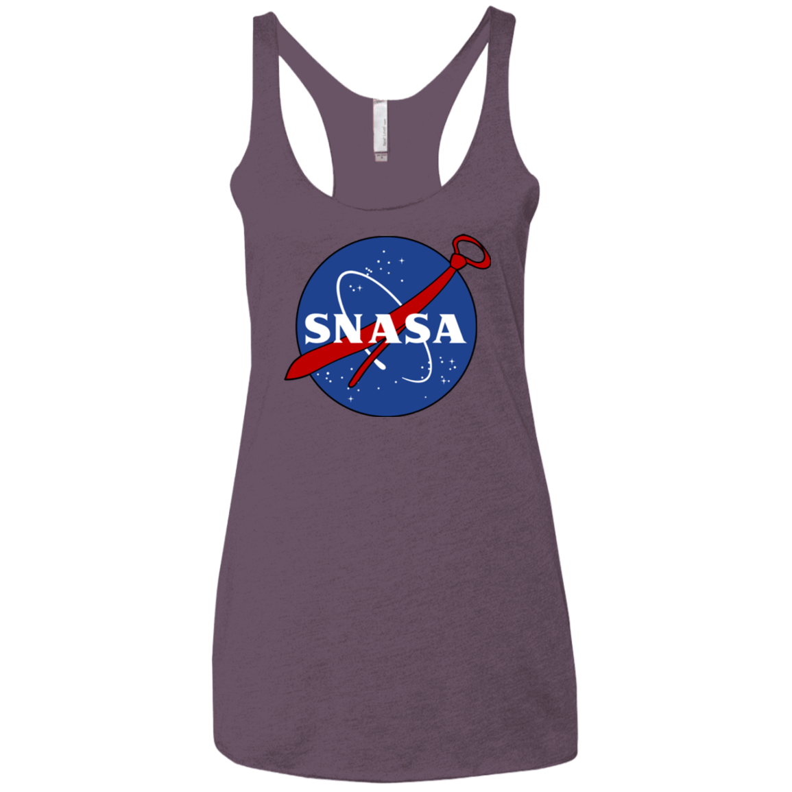 T-Shirts Vintage Purple / X-Small SNASA Women's Triblend Racerback Tank