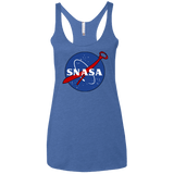 T-Shirts Vintage Royal / X-Small SNASA Women's Triblend Racerback Tank