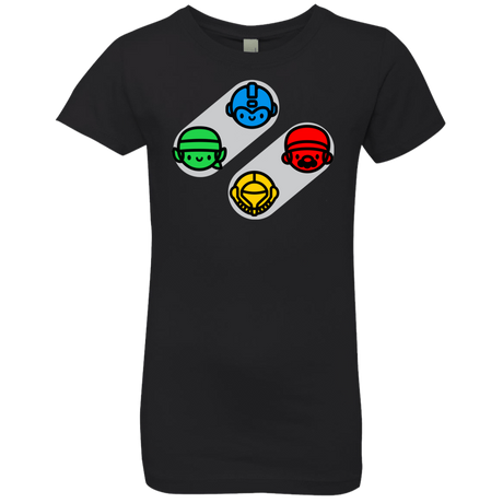 T-Shirts Black / YXS SNES Girls Premium T-Shirt
