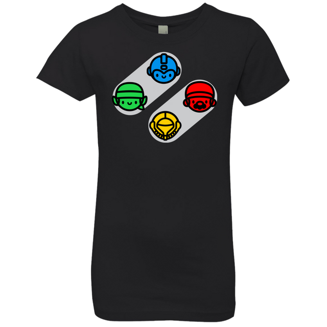 T-Shirts Black / YXS SNES Girls Premium T-Shirt