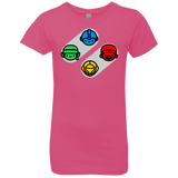 T-Shirts Hot Pink / YXS SNES Girls Premium T-Shirt