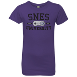 T-Shirts Purple Rush / YXS SNES Girls Premium T-Shirt