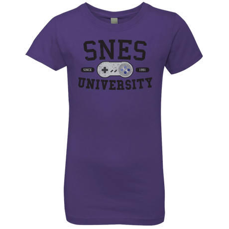 T-Shirts Purple Rush / YXS SNES Girls Premium T-Shirt