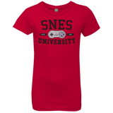 T-Shirts Red / YXS SNES Girls Premium T-Shirt