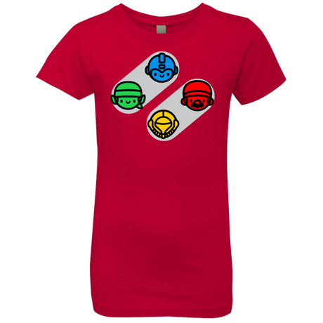 T-Shirts Red / YXS SNES Girls Premium T-Shirt