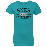 T-Shirts Tahiti Blue / YXS SNES Girls Premium T-Shirt