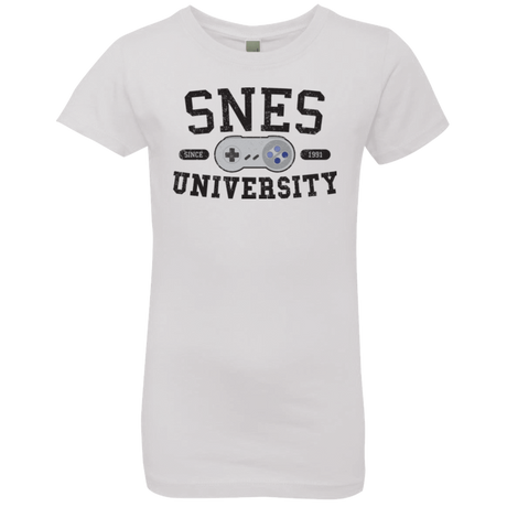 T-Shirts White / YXS SNES Girls Premium T-Shirt