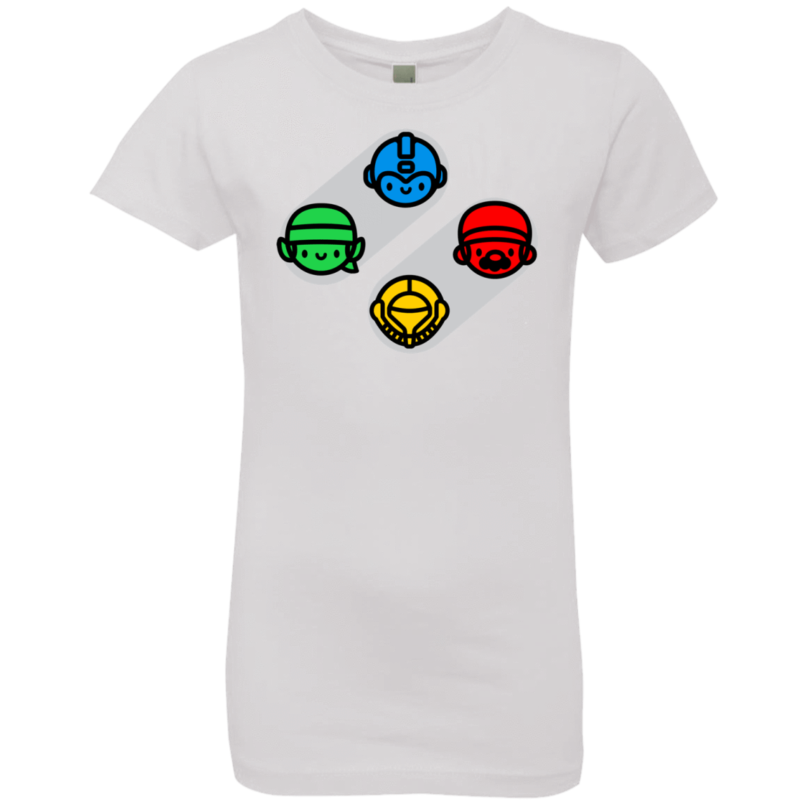 T-Shirts White / YXS SNES Girls Premium T-Shirt