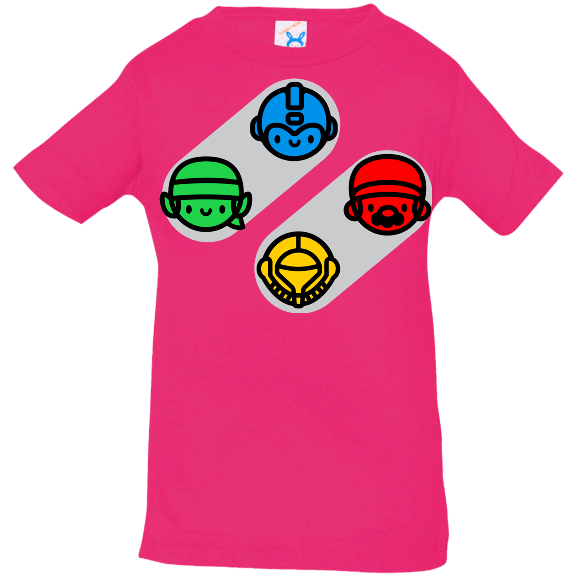 T-Shirts Hot Pink / 6 Months SNES Infant Premium T-Shirt