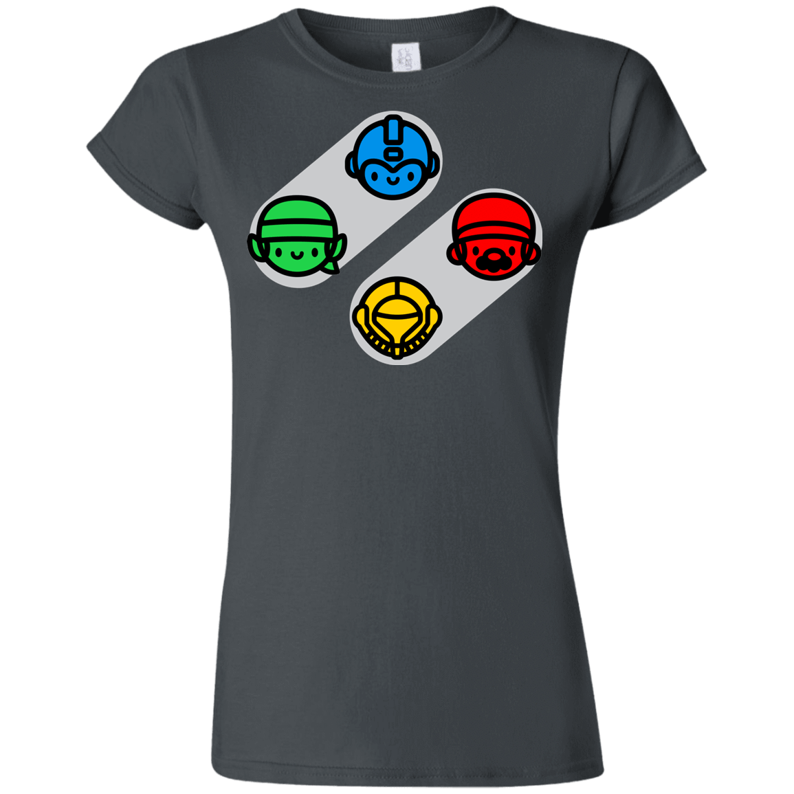 T-Shirts Charcoal / S SNES Junior Slimmer-Fit T-Shirt