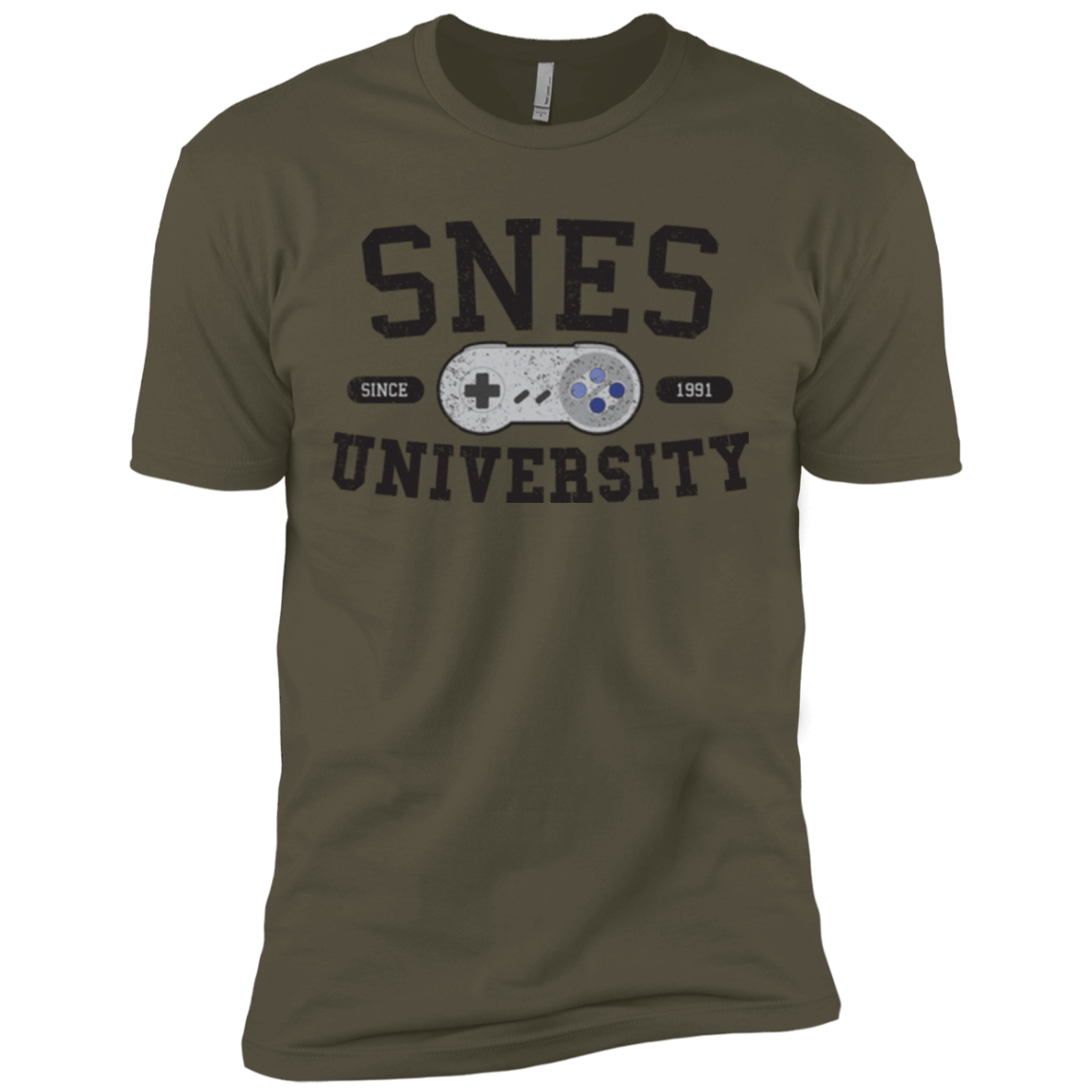 T-Shirts Military Green / X-Small SNES Men's Premium T-Shirt