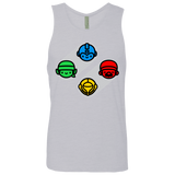 T-Shirts Heather Grey / S SNES Men's Premium Tank Top