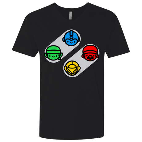 T-Shirts Black / X-Small SNES Men's Premium V-Neck