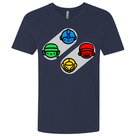 T-Shirts Midnight Navy / X-Small SNES Men's Premium V-Neck