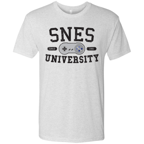 T-Shirts Heather White / Small SNES Men's Triblend T-Shirt