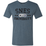 T-Shirts Indigo / Small SNES Men's Triblend T-Shirt