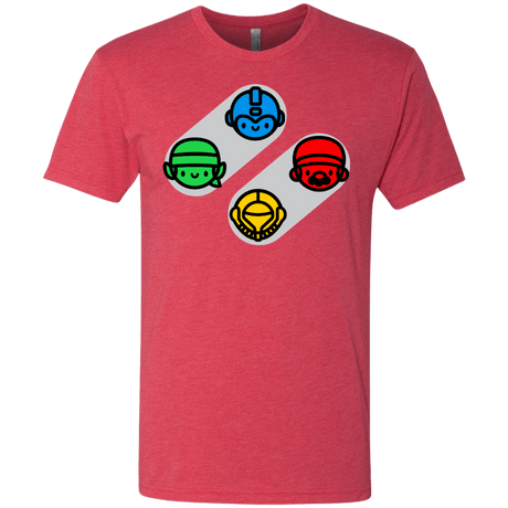 T-Shirts Vintage Red / S SNES Men's Triblend T-Shirt