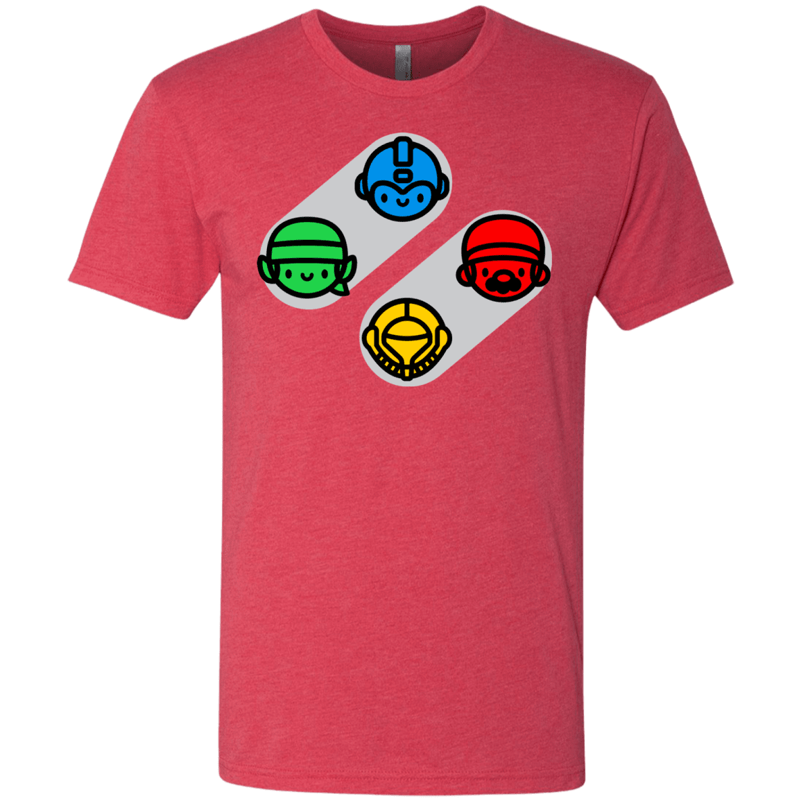 T-Shirts Vintage Red / S SNES Men's Triblend T-Shirt