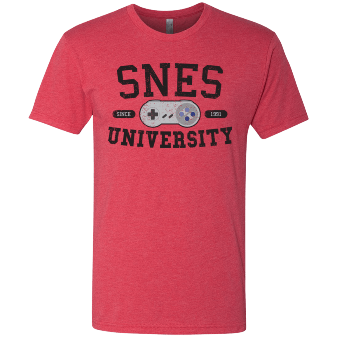 T-Shirts Vintage Red / Small SNES Men's Triblend T-Shirt