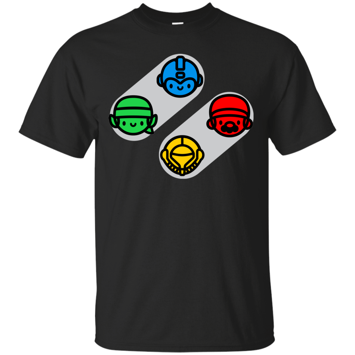 T-Shirts Black / S SNES T-Shirt
