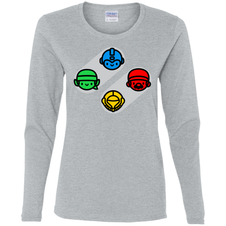 T-Shirts Sport Grey / S SNES Women's Long Sleeve T-Shirt