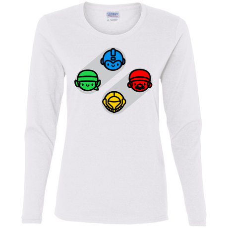 T-Shirts White / S SNES Women's Long Sleeve T-Shirt
