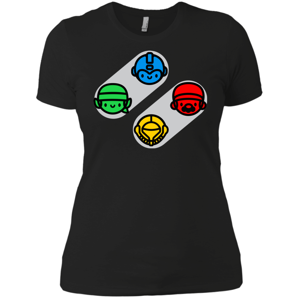 T-Shirts Black / X-Small SNES Women's Premium T-Shirt